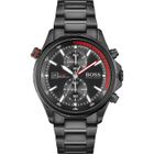 Hugo Boss - Montre Hommes - Quartz - Chronographe - Bracelet Acier inoxydable Noir - 1513825