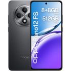 Smartphone OPPO Reno12 FS 4G gris mat avec écran AMOLED 6,67" 120 Hz Full HD+, 1080 x 2400 pixels, 8 Go de RAM DDR4 + 512 Go UFS