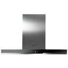 Hotte décorative murale ROSIERES RDSV985PN - Evacuation & recyclage - Noir - 90cm - 510m3/h