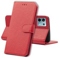 Coque pour Xiaomi redmi note 13 pro 4G (PAS pour 5G) - Portefeuille Rabat Clapet Aimanté - Rouge