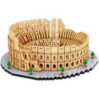 Aigidusansu Lot de 5594 mini briques de construction en forme de Colisee romaine 3D pour architecture mondiale - Jouet de con