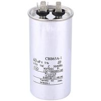 Condensateur -CBB65 40UF 450V condensateur en Aluminium Feuille condensateur de démarrage d'air pour Machine à Laver de climatisat
