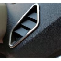 Filtres à air,Pour Renault Duster Dacia 2018 2020 acier inoxydable voiture intérieur accessoires climatiseur décoratif capots de