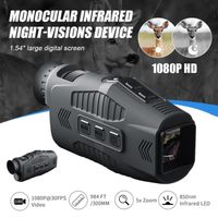 Jumelles de vision nocturne 5xR11 portable-Portée de Vision Nocturne Infrarouge-Rechargeable 3800mah-Écran 1,54 pouces