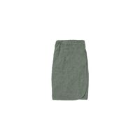 Serviette De Bain Pour Cheveux En Coton 24x62 Cm - Ultra Absorbante - Coloris Lagune Kaki - OEKO-TEX - 1