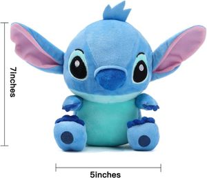 PELUCHE Peluche Stitch Disney avec Son 18cm - XIAOHUOLONG 