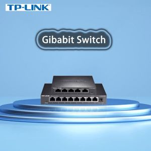 SWITCH - HUB ETHERNET  -TP-Link Gigabit Switch 5-8Port Rj45 Réseau Mathiateur airies Ethernet CAT5 LAN 1000M TL-SG1008D Moniteur In
