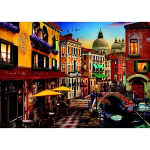PUZZLE Puzzle Café à Venise - ANATOLIAN - 1500 pièces - T