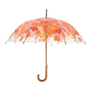 PARAPLUIE Parapluie feuilles d'automne Orange