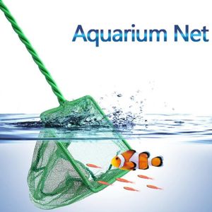 EPUISETTE - NASSE 6inch Aquarium Net Fish Tank net maille fine poisson Epuisette avec poignée en plastique UG542
