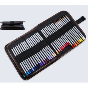 72 Stylos Trousse Scolaire Rangement Maquillage Sac Crayon