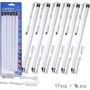 Ultra fine /Éclairage sous meuble Intensit/é variable R/églette LED avec capteur Lumi/ère blanche naturelle 4000 K