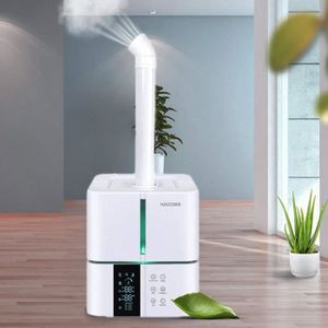 Fonction dAromath/érapie /& T/él/écommande Chambre B/éb/é Volume de Brouillard 280 ml//h Temps de Travail 30H 1-8H Minuterie Bureau Ultrasonique Humidificateur dair Humidificateur 5L pour Maison