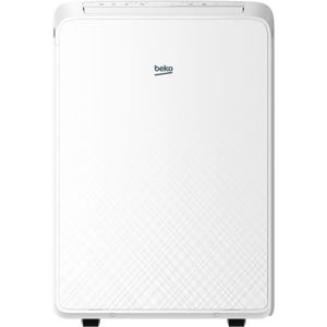 BEKO Climatiseur mobile réversible 3400 W - 12 000 BTU/h - Classe énergétique A  -  Débit d’air : 350 m3/h