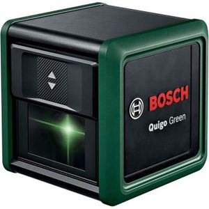 TÉLÉMÈTRE - LASER Laser lignes Bosch - Quigo Green - Technologie faisceau vert - Portée 12m