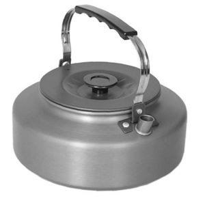 SIUKE 600ml / 1000ml Titane Théière Bouilloire Légère Camping Théière
