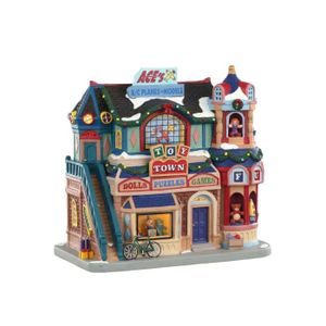 VILLAGE - MANÈGE Le magasin de jouets Toy Town - LEMAX 22 x 13,30 x
