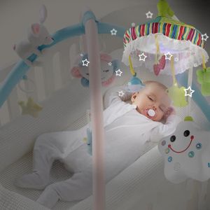 Bébé Lit Boîte à Musique Rotary Berceau Electronique Baby Crib