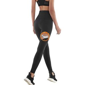 Pantalon de Yoga Legging de Sudation pour Femme Sauna Pantalon Corsaire Favorise la Transpiration Amincissant Pantacourt Sport Yoga Fitness Gym Taille M /à XXL