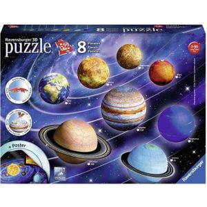 Geo Puzzle Educatif Enfant Systeme Solaire 150 pieces Espace Univers  Planetes Galaxie Set puzzle et carte animaux - Cdiscount Jeux - Jouets