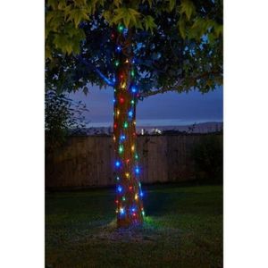 Guirlande lumineuse extérieur programmable 3.5m multicolore 48 LED