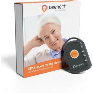 TRACAGE GPS Weenect Téléalarme GPS pour Senior | sans Limite d