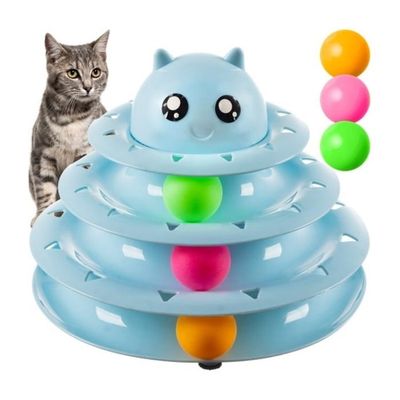 Chat En Peluche Interactif – Marche, Miaule, Tire La Langue, Remue La Queue – Avec Laisse Et Accessoires, Dès 3 Ans !