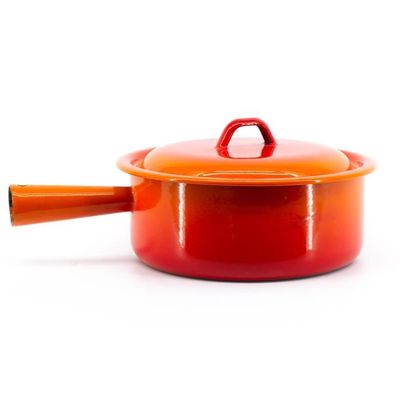 Ancien service poêlon à fondue casseroles le creuset vintage