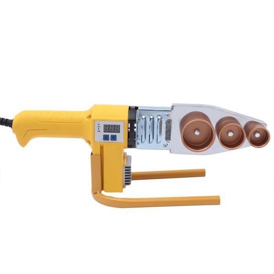 Soudeuse à Manchons Pour Tubes Plastique 1000W - 6 Têtes (20 à 63mm) - Pour PPR, PE, PVC - Aluminium