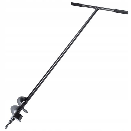 KADAX Tarière 60mm Pour Perceuse - Foret Jardin Pour Trous De Plantation - Tige Hexagonale - Longueur 31cm - 6