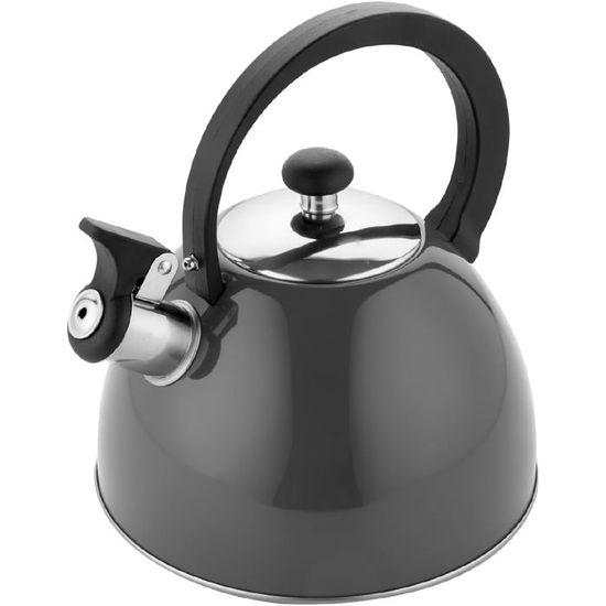 Bollitore Per Fornelli Florina Jasper 2,5L – Acciaio Inox, Manico Legno, Adatto A Induzione