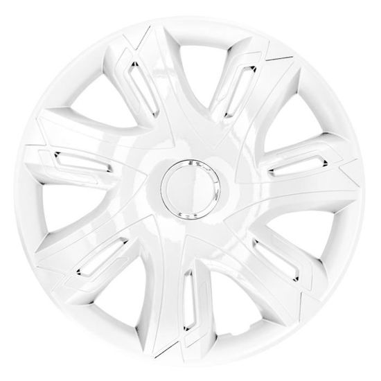 Enjoliveur Double Alombard Modèle Etoile 76932 - Blanc - Neuf Ancien Stock