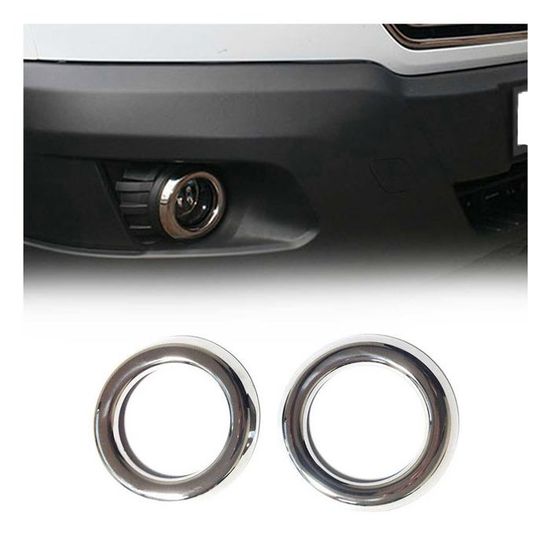 Cadre De Phare Antibrouillard Droit/ Gauche Pour Fiat Egea HB - Réf 735660959 / 735660958, Chrome