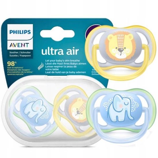 Philips Avent Ultra Air Day Night Lot De 6 Tétines Pour Bébé De 0 à 6