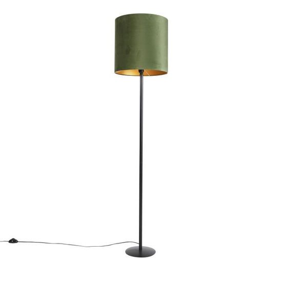 Abat-jour Vert Foncé Holly – Taille Au Choix – Fabriqué Main UK – Pour Lampe, Plafonnier, Suspension