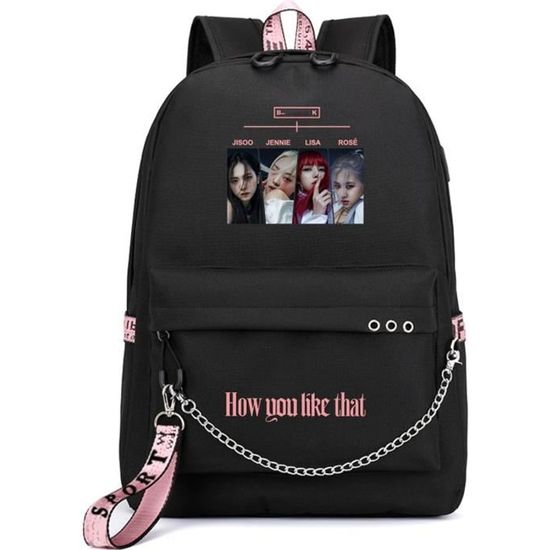 Sac à dos SHLK Blackpink Toile 45CMX32CMX15CM Mixte