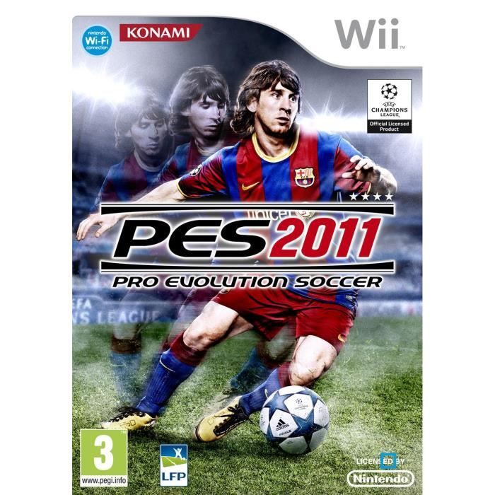 PES 2011 PRO EVOLUTION SOCCER / Jeu console Wii