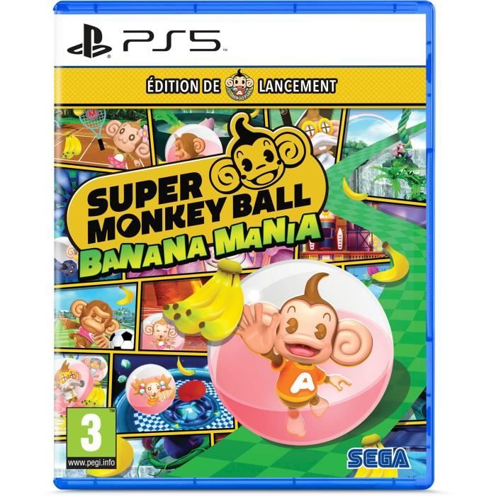 Super Monkey Ball: Banana Mania Launch Edition PS5 - vue 2