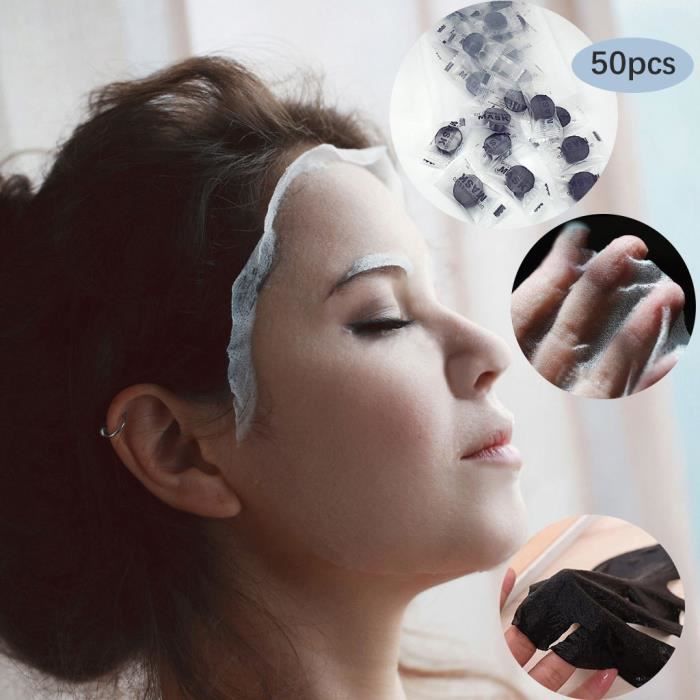 Fiche de masque facial comprimé Beauté bricolage à usage unique Masque papier coton naturel Soin de la peau 85