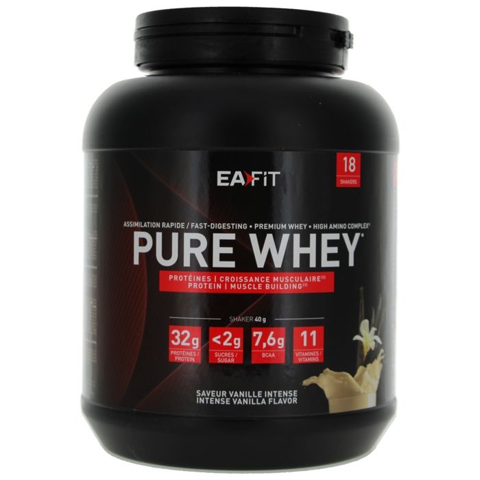 Eafit Pure Whey Vanille Intense 750g