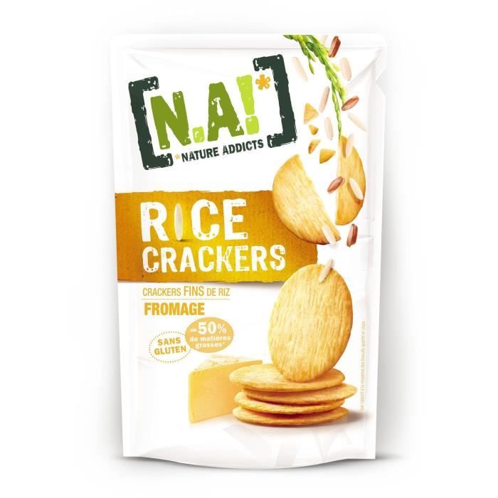 N.A Rice Crackers Sachet de Fromage - 70 g
