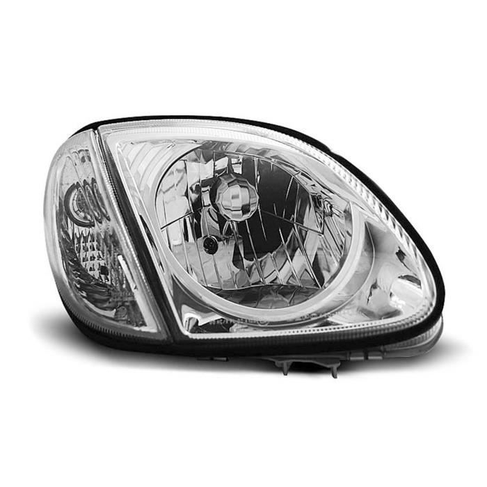 Paire de feux phares Mercedes SLK R170 96-04 Design chrome