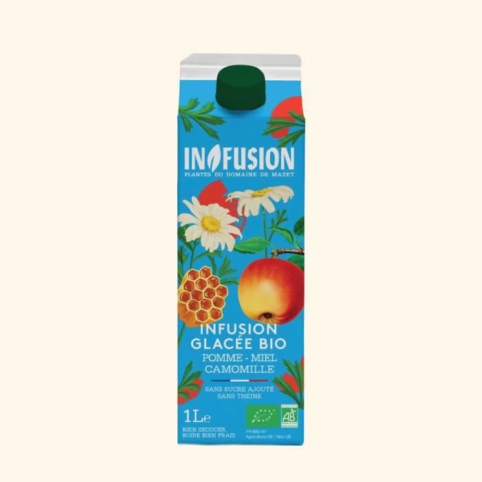 Infusion Glacée Pomme Miel Camomille Bio - 1L