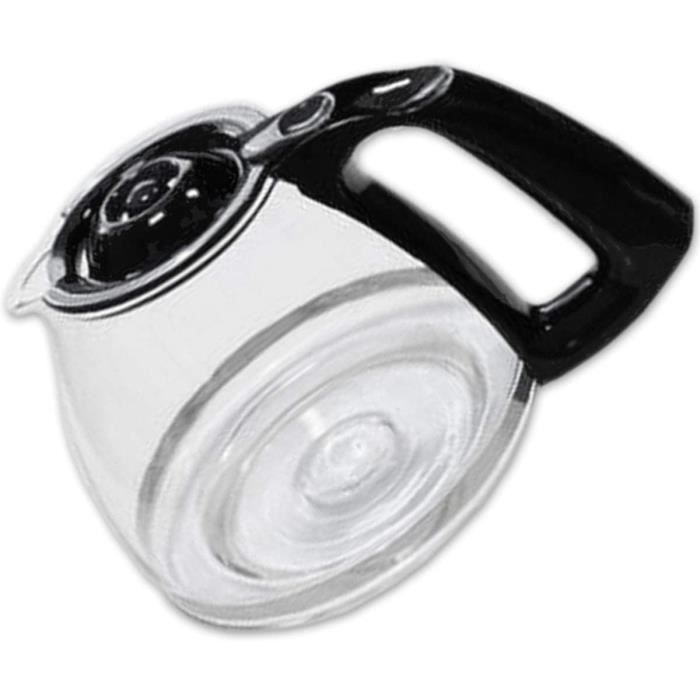 Moulinex Verseuse Noire, 15 Tasses, Compatible avec Cafetière Subito, Principio, Delfini Plus, Réveil Café, Accessoire Officiel FH90