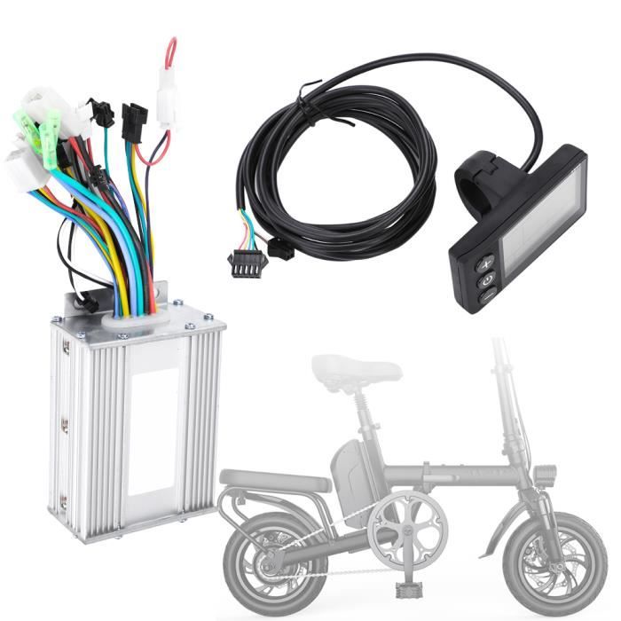 Panneau d'affichage LCD étanche Kit de contrôleur sans brosse de scooter électrique pour vélo électrique (450W60V)-TIP