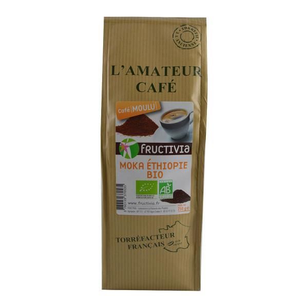 Café Bio moulu Moka Ethiopie - 0.25kg