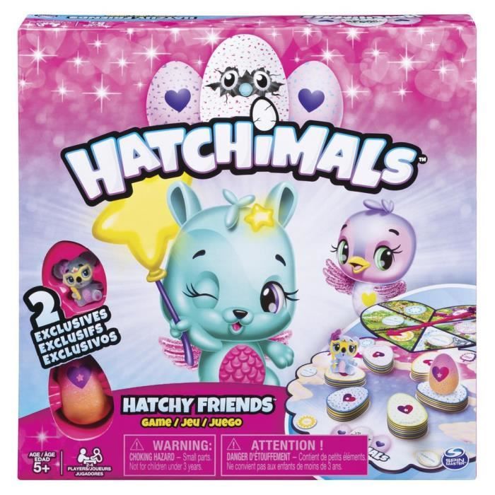 SPIN MASTER GAMES -Hatchimals Hatchy Friends Game - Jeu de société