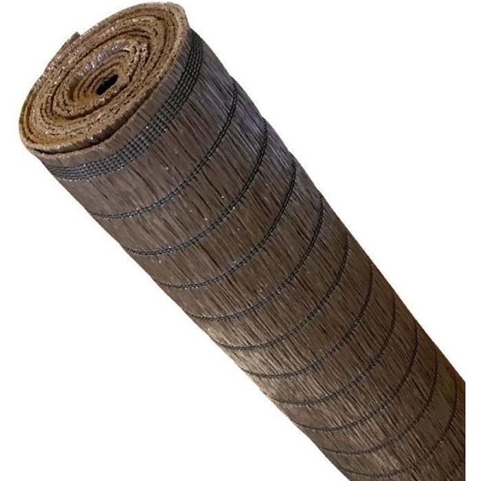 Brise vue synthétique - imitation paille - 230 g - 1,5 x 5 M