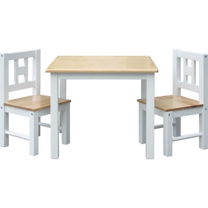 MEUBLES BEBE_BUREAU BEBE DARPEJE CARS 3 Table et 2 chaises enfant en bois MDF FW85873