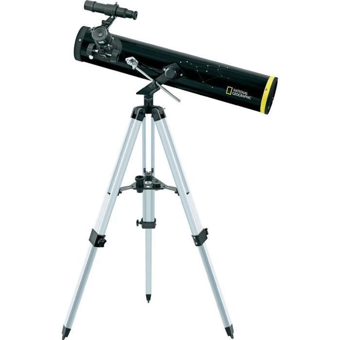 NATIONAL GEOGRAPHIC Télescope Newton 76/700 sur Grand Trépied avec Monture AZ